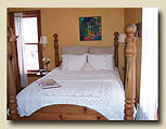 Photo of bed at Minden bed and breakfast 